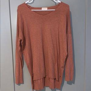 Rust sweater